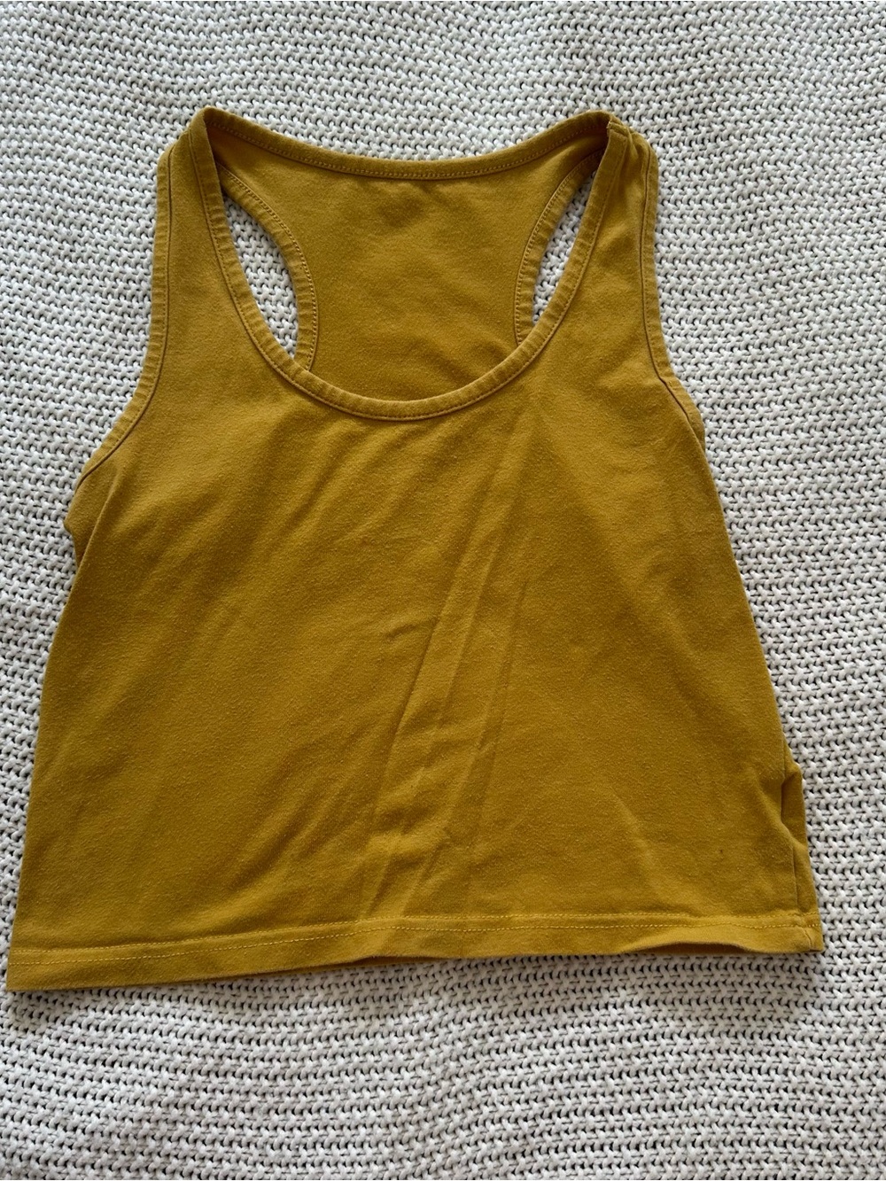 Women's Racerback Tank Top - Mustard